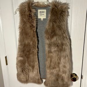 Dylan Faux Fur Vest- Small